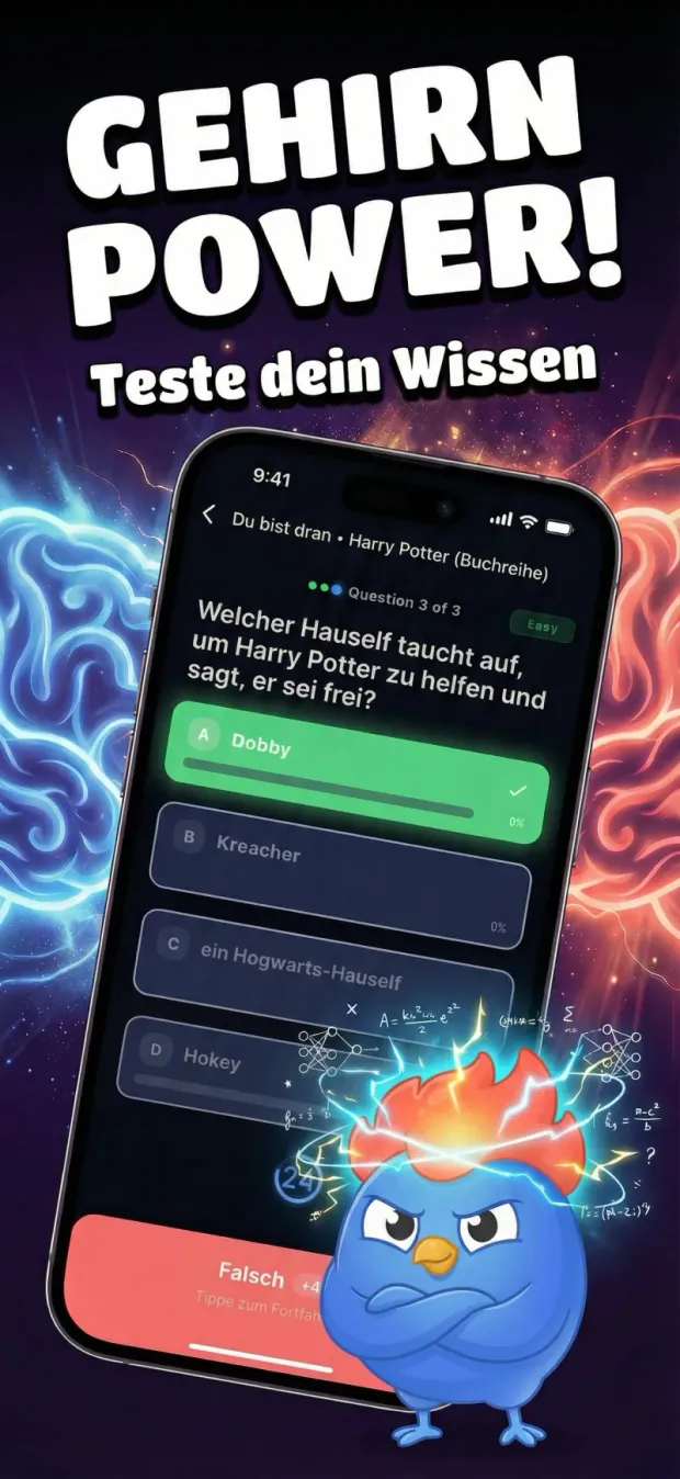 Eine Quizfrage in LearnClash