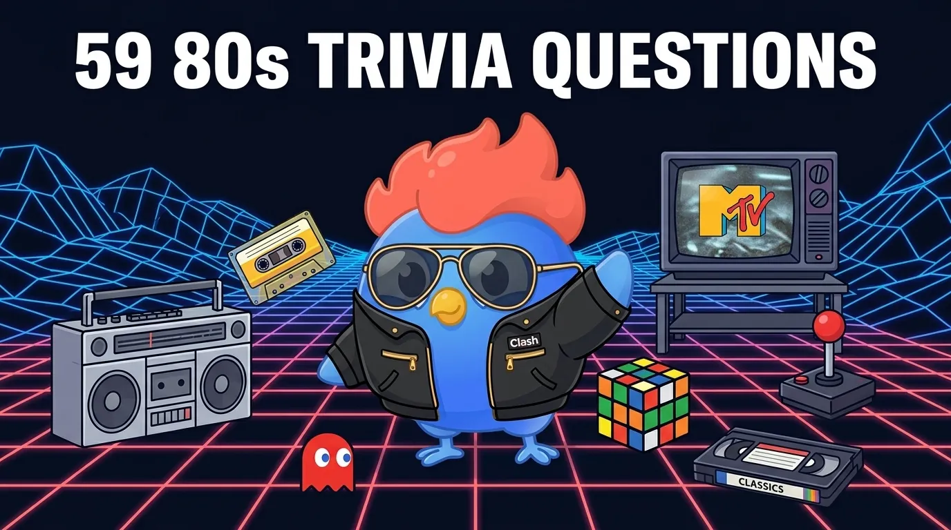 59 Best 80s Trivia Questions [With Answers]