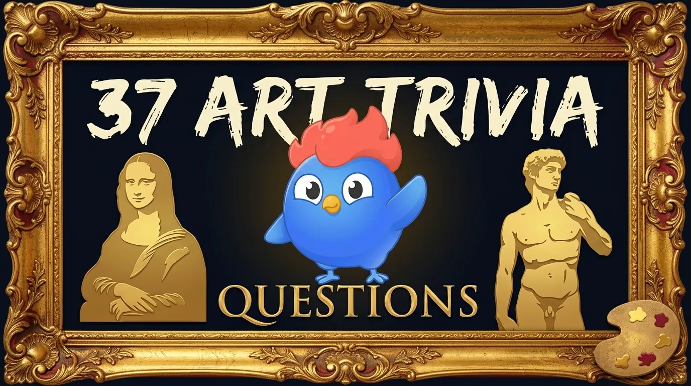 37 Art Trivia Questions with Answers [2026]