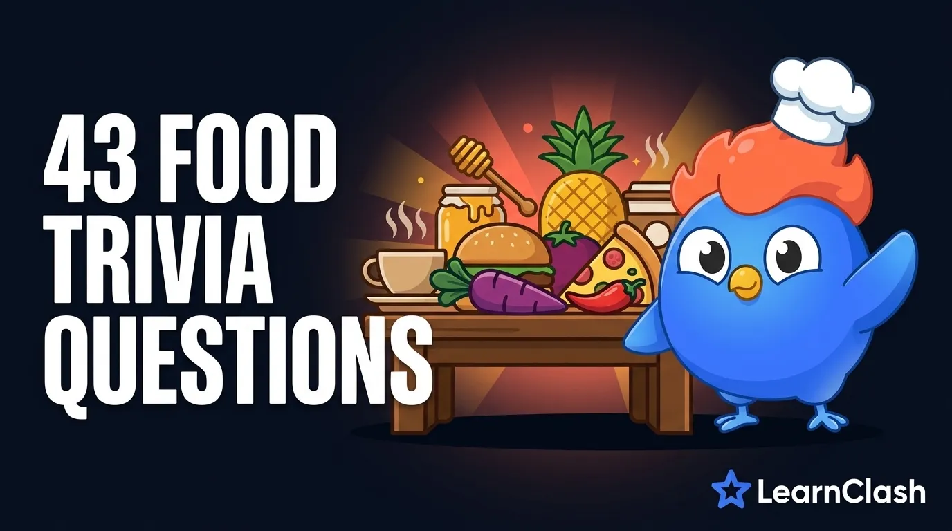 43 Food Trivia Questions [With Answers]