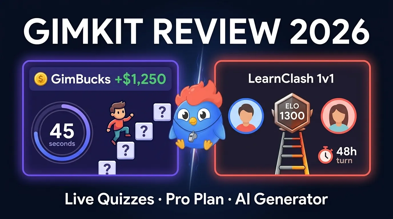 Gimkit Review [2026]: Live Quizzes, Pro, AI Generator