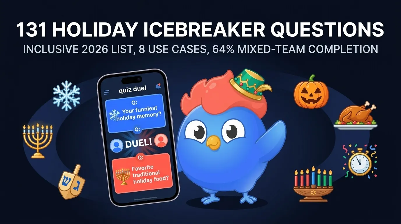 131 Holiday Icebreaker Questions [Inclusive 2026 List]