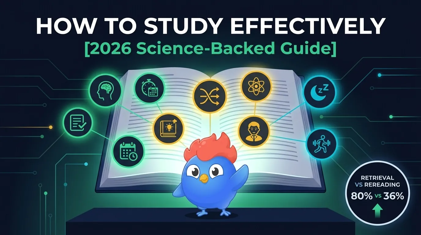 How to Study Effectively [9 Methods Ranked]