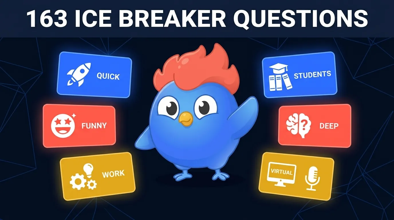 163 Ice Breaker Questions [Funny, Work & Deep]