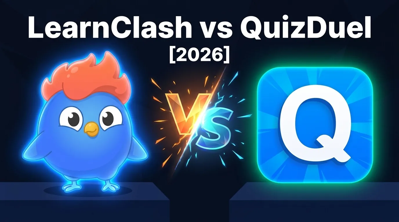 LearnClash vs QuizDuel: Ad-Free ELO Duels [May 2026]
