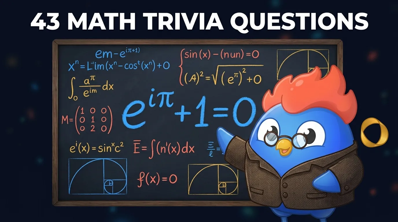 43 Math Trivia Questions With Answers and Explanations