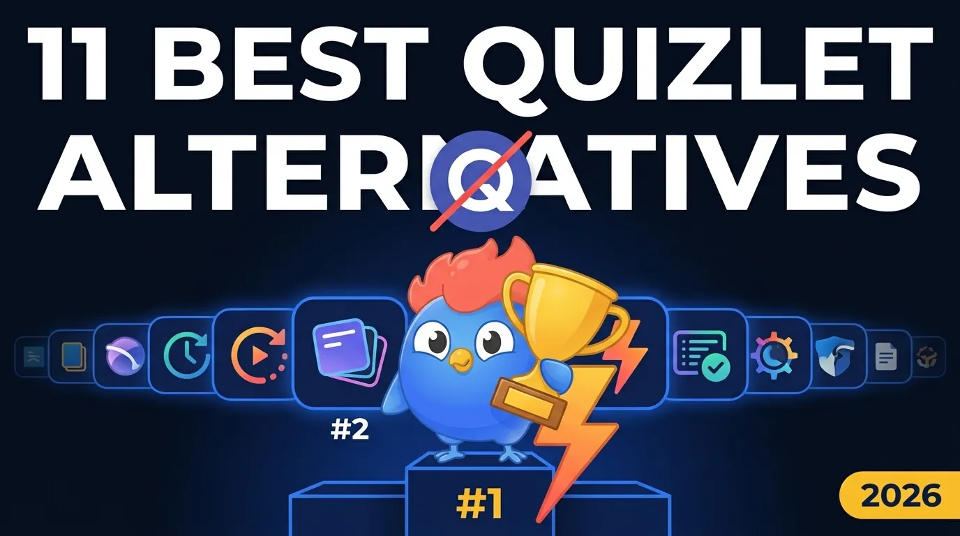 11 Best Quizlet Alternatives in 2026 [Tested & Ranked]