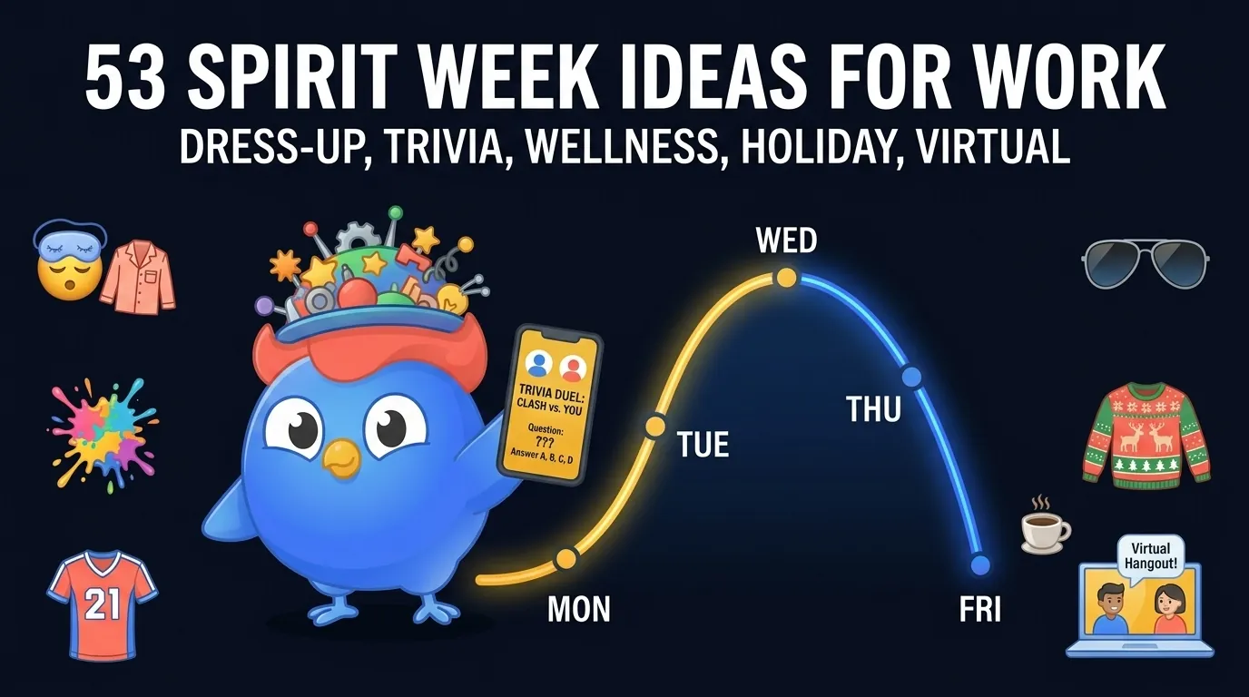 53 Spirit Week Ideas for Work [Hybrid-Tested 2026]