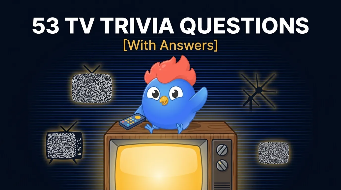 53 TV Trivia Questions That Stump Everyone [With Answers]