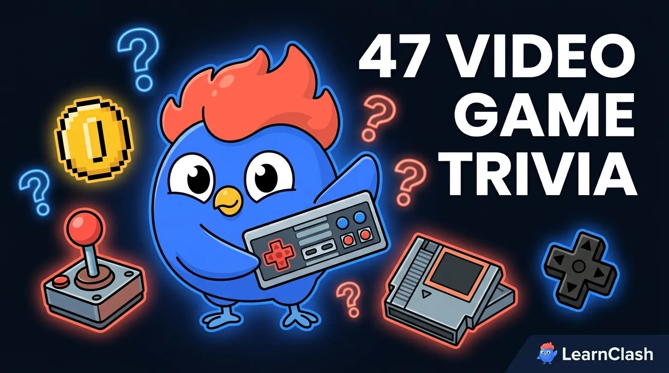 47 Video Game Trivia Questions [With Answers]